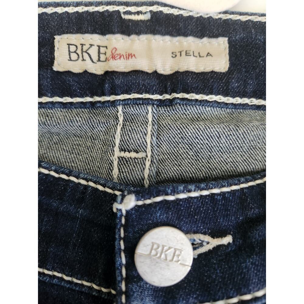 BKE Stella Bootcut Jeans Women's 29×31.5 factory distressing preppy rodeo - Picture 6 of 11